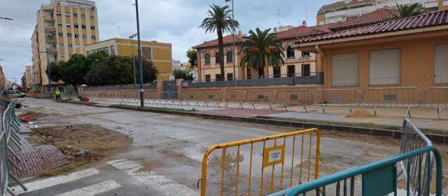Avancen les obres de l’avinguda de la Llibertat