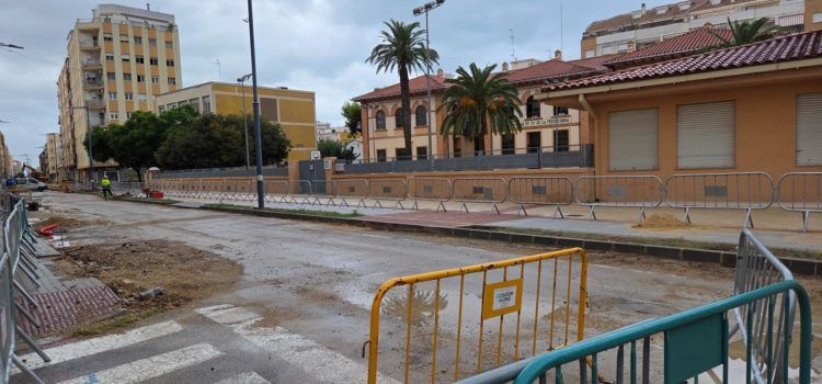 Avancen les obres de l’avinguda de la Llibertat