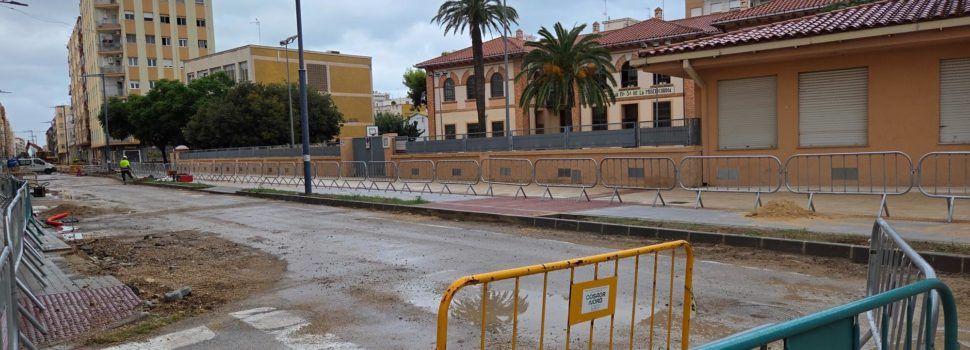 Avancen les obres de l’avinguda de la Llibertat