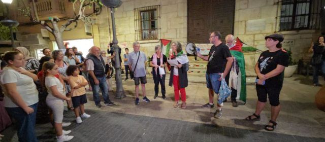 Concentració en protesta per l’assalt d’Israel a la flotilla