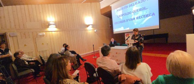 Mario Masó explicà les seues investigacions sobre Leopoldo Querol gràcies a Agustí Delgado