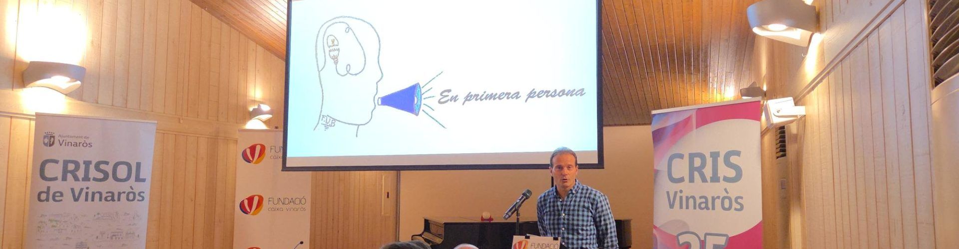 Presentació del vídeo fet pel CRISOL al voltant de les persones afectades per un problema de salut mental