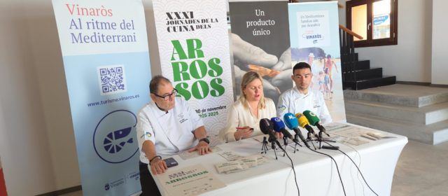 Presentació de les Jornades de Cuina dels Arrossos, que seran del 2 al 30 de novembre