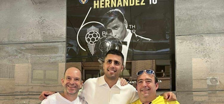 La Penya Llagostí Groc, en l’homenatge al jugador Rodri