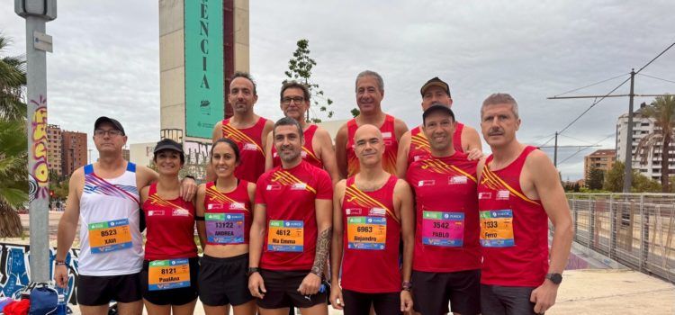 Mitja Marató de València, amb 16 atletes del Club Esportiu Vinaròs, destacant Albert Ferrer i Edu Pla