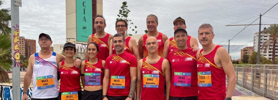 Mitja Marató de València, amb 16 atletes del Club Esportiu Vinaròs, destacant Albert Ferrer i Edu Pla