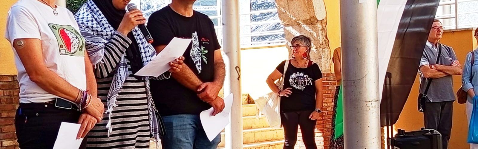 Crònica, imatges i manifest de la “Yala, Palestina! (“Endavant Palestina!”)!)