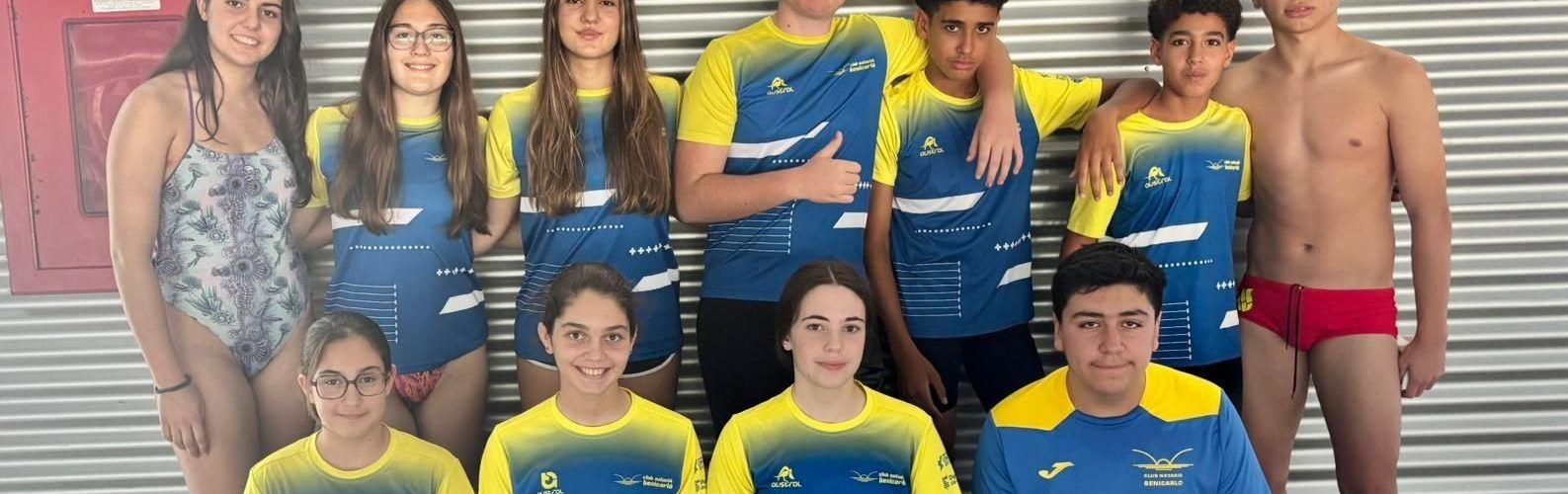 Club Natació Benicarló: Jornada de rodatge de competció per a l’equip infantil i junior