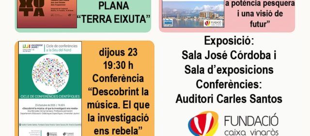 Cinc activitats a Caixa Vinaròs en una setmana