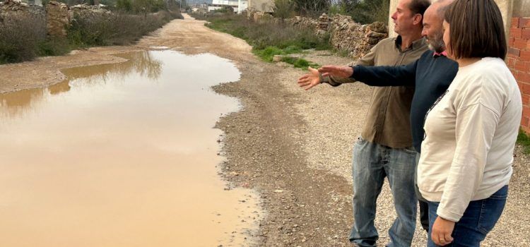 El PP de Vilafranca demana al PSOE millorar el camí que connecta amb la plataforma d’emergències