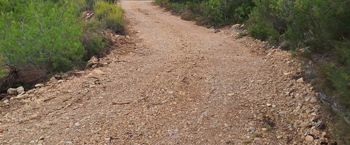 Rossell finalitzat els treballs de condicionament del camí Cova de n’Arques
