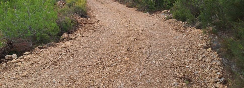 Rossell finalitzat els treballs de condicionament del camí Cova de n’Arques