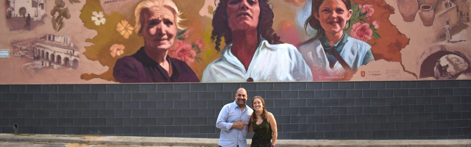 Traiguera commemora el Dia Internacional de la Dona Rural amb un mural que valora la història local