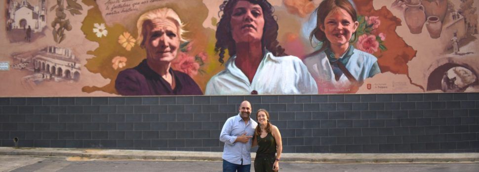 Traiguera commemora el Dia Internacional de la Dona Rural amb un mural que valora la història local