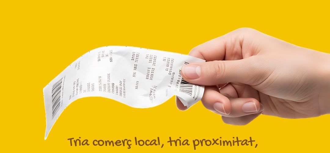 Alumnat de l’IES L.Querol col·labora amb la campanya de comerç local