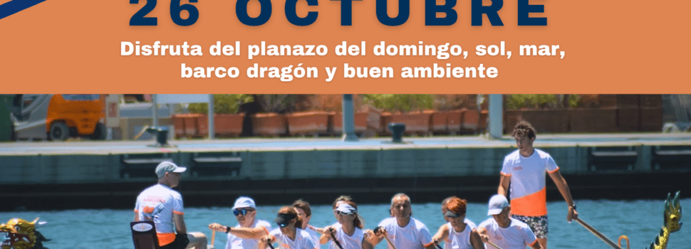El 26 de octubre el Club Náutico Vinaròs presenta el Barco Dragón
