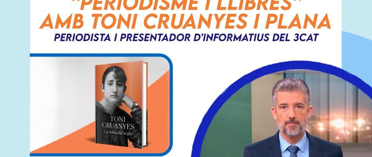 Toni Cruanyes el proper convidat a “Converses Periodístiques” 