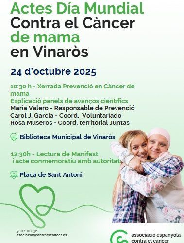 Xerrada, lectura de manifest i una marxa, pel Dia Contra el Càncer