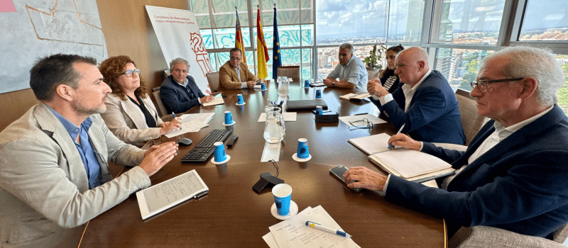 La Generalitat y el Gobierno de Aragón impulsan una mesa de trabajo para mejorar las carreteras que unen ambas comunidades