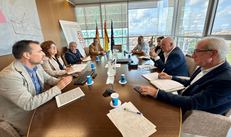 La Generalitat y el Gobierno de Aragón impulsan una mesa de trabajo para mejorar las carreteras que unen ambas comunidades