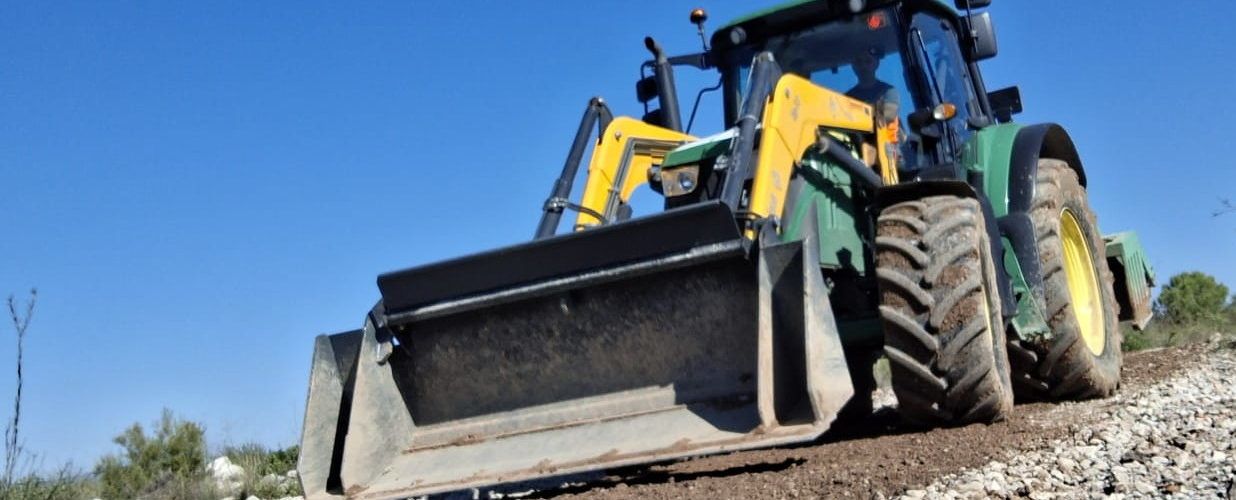 La Brigada d’Obres de Benicarló treballa en la reparació i neteja de camins afectats per les pluges