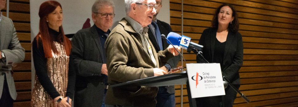El Col·legi de Periodistes de Catalunya a l’Ebre demana que es recupere la figura del cronista oficial de Tortosa amb el periodista Josep Bayerri