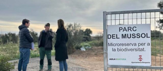 L’Ajuntament d’Amposta i l’entitat Aula i Natura consoliden la col·laboració per convertir l’antic abocador en un refugi de biodiversitat