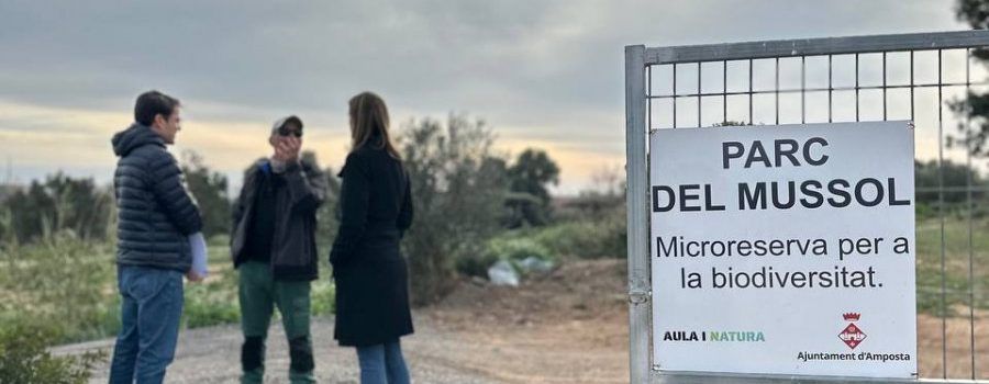 L’Ajuntament d’Amposta i l’entitat Aula i Natura consoliden la col·laboració per convertir l’antic abocador en un refugi de biodiversitat