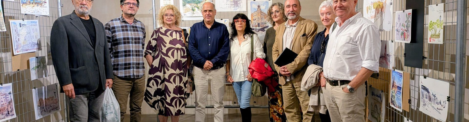 El MucBe de Benicarló acull l’exposició ‘Dibuixem Província’, un homenatge als racons i paisatges a través del dibuix urbà
