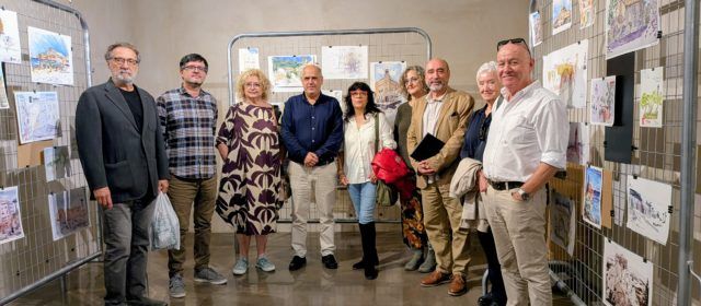 El MucBe de Benicarló acull l’exposició ‘Dibuixem Província’, un homenatge als racons i paisatges a través del dibuix urbà