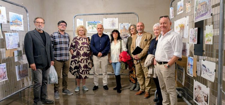 El MucBe de Benicarló acull l’exposició ‘Dibuixem Província’, un homenatge als racons i paisatges a través del dibuix urbà