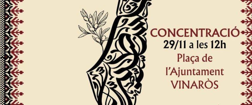Nova concentració per Palestina a Vinaròs aquest dissabte 29, a les 12h a la Plaça de l’Ajuntament