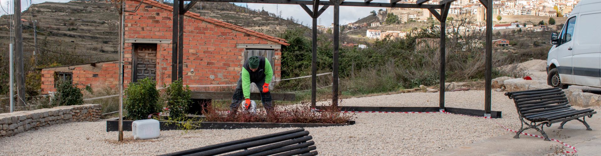 Nova zona d’esbarjo al polígon industrial de Morella
