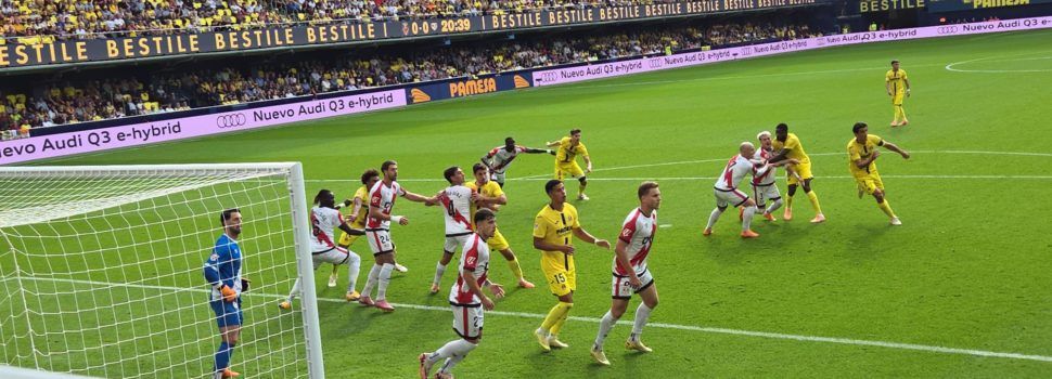 Acompanyant la Penya Llagostí Groc en una contundent victòria del Villarreal