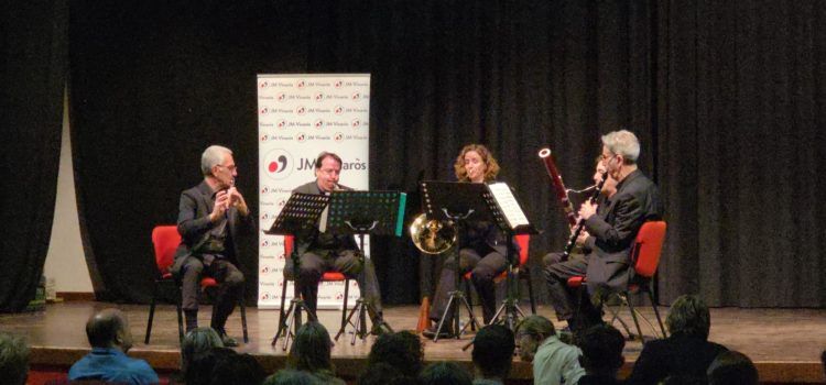El grup Quintet de Vents Cuesta arranca el Festival de Música de Cambra Ciutat de Vinaròs