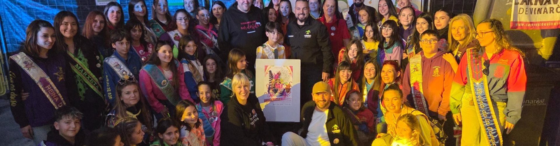 David Aguado, autor per encàrrec del cartell del Carnaval 2026