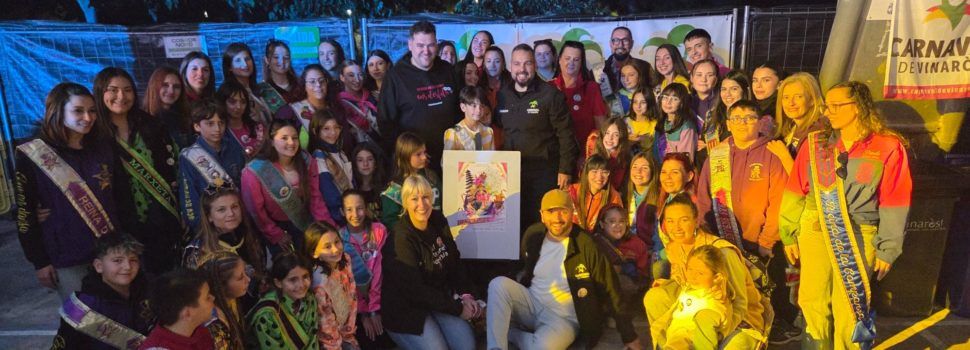 David Aguado, autor per encàrrec del cartell del Carnaval 2026
