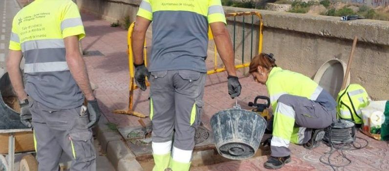El taller de empleo mejora la accesibilidad en la zona de Fora Forat
