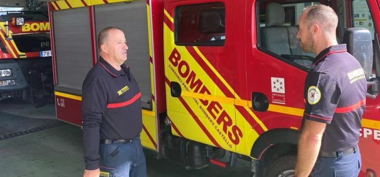 ‘Pep de Xiva’ penja el casc de cap de bombers de Morella després de 33 anys