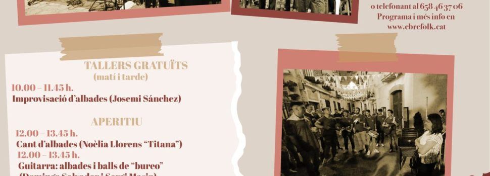Una seixantena de persones participen en els tallers del III Bureo de Tortosa