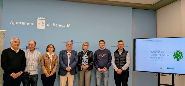 Benicarló acollirà el I Congrés Nacional de la Carxofa el 27 i 28 de febrer de 2026