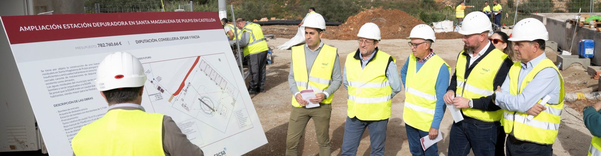 La Diputació de Castelló avança en el seu compromís per cobrir les necessitats en matèria de depuració d’aigües a la província