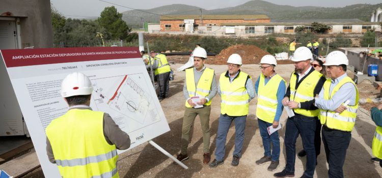 La Diputació de Castelló avança en el seu compromís per cobrir les necessitats en matèria de depuració d’aigües a la província