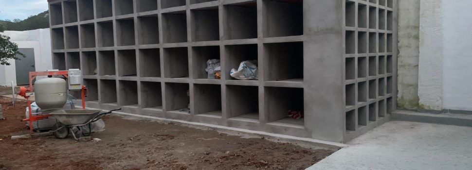 Santa Magdalena construïx 40 nous nínxols i 36 columbaris en el cementeri a través del Pla Impulsa