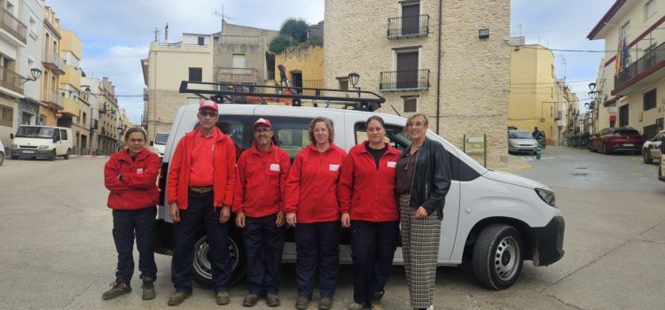 La Brigada EMERGE ha iniciat a Càlig feines de prevenció dels incendis forestals
