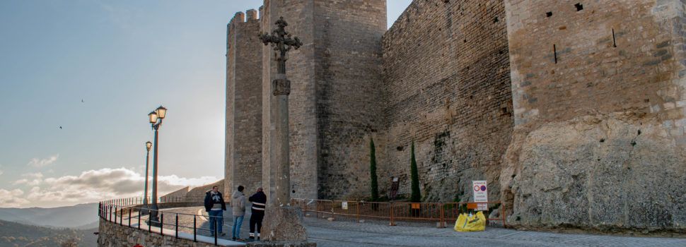 Morella estrena la nova entrada pel portal de Sant Miquel