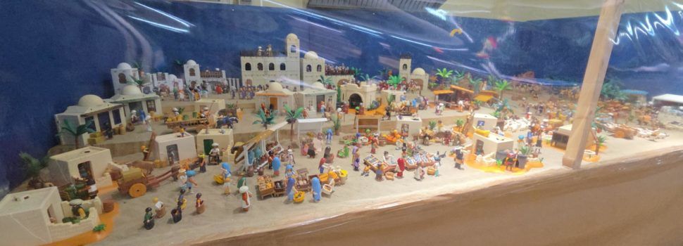 El betlem del mercat de Vinaròs