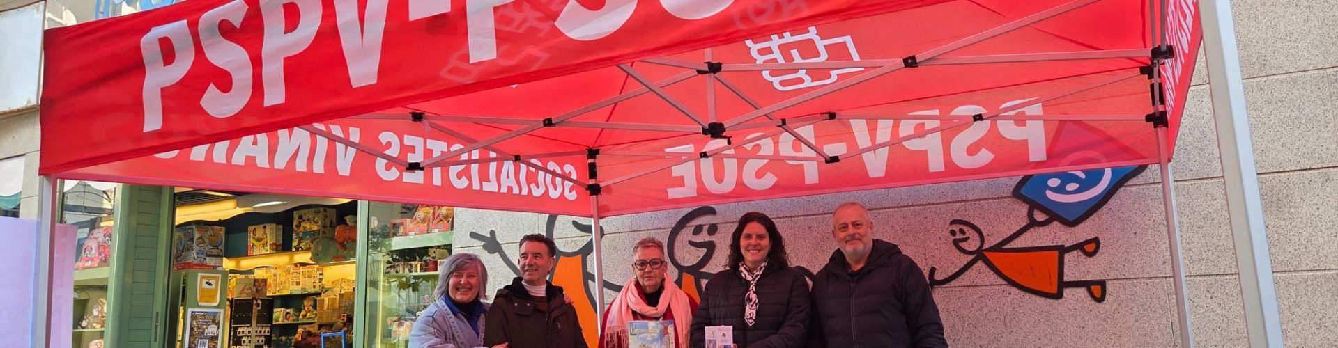 Jornada de solidaritat de Joves Socialistes de Vinaròs amb els més menuts