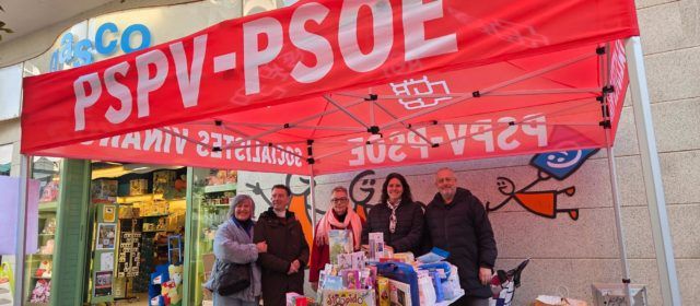 Jornada de solidaritat de Joves Socialistes de Vinaròs amb els més menuts
