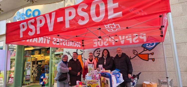 Jornada de solidaritat de Joves Socialistes de Vinaròs amb els més menuts
